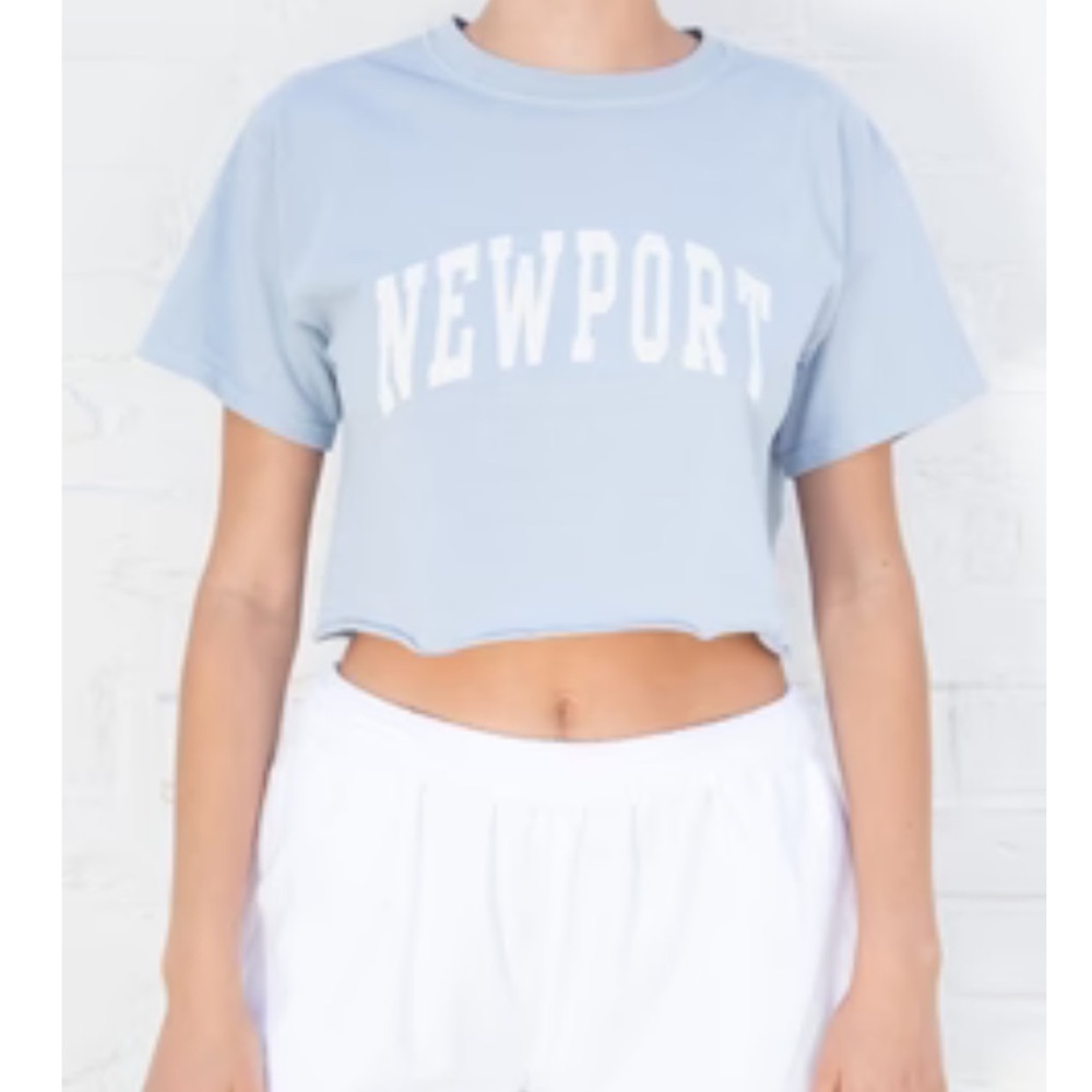 Brandy Melville Newport Cropped Tee